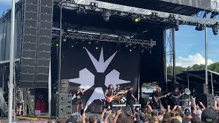 Erra  Snowblood Live 91122  Blue Ridge Rock Festival Danville VA [upl. by Kcarb]