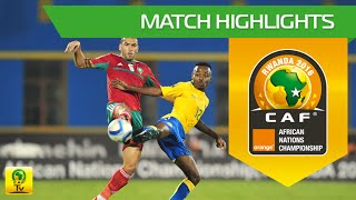 Gabon vs Morocco  Orange African Nations Championship Rwanda 2016 [upl. by Octavian]