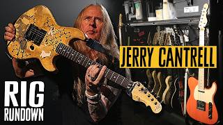 Jerry Cantrell Rig Rundown Guitar Gear Tour [upl. by Annayk]