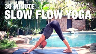 30 Minute Slow Flow Yoga Class  Five Parks Yoga [upl. by Mariann950]