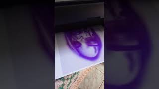 tinta pra decalque caseira álcool 70 glicerina e papel hectografico olha como ficou [upl. by Kentigerma]