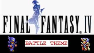 Final Fantasy 4  Battle Theme [upl. by Ynnavoig]