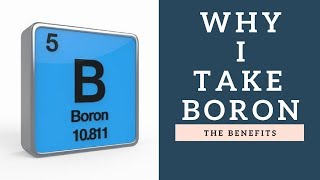 Why I Take A Boron Supplement  Its Benefits amp How It Improves Bone Strength [upl. by Perot]