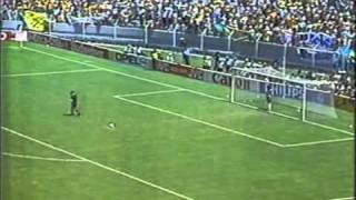 Brazil vs France World Cup 1986  Penalty Shootout [upl. by Amein149]