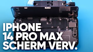 iPhone 14 Pro Max scherm vervangen  Fixjenl [upl. by Kunz]