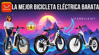 😱¡La MEJOR Bicicleta Eléctrica BARATA de Aliexpress en 2025🚴✅ Calidad Precio Montaña y Plegables [upl. by Cordell]