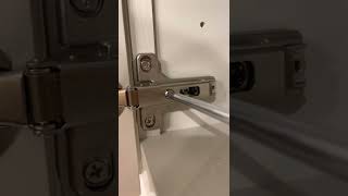 How to Adjust Salice Cabinet Door Hinges [upl. by Vivyanne]