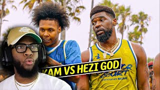 MOST UNREAL 1v1 EVER KAM vs HEZI GOD REACTION [upl. by Elston]