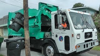 Garbage Trucks City of Santa Monica [upl. by Derinna]