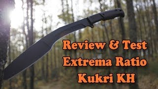 Review Knife  Recensione coltello  Extrema Ratio Kukri KH  ENG  ITA [upl. by Elatsyrk]