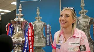 Betfred World Matchplay Darts Fallon Sherrock beats Aileen de Graaf [upl. by Eyahc497]