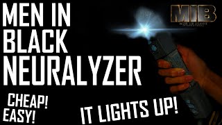 How to Make The MEN IN BLACK NEURALYZER  Cheap and Easy LightUp Build [upl. by Monreal170]