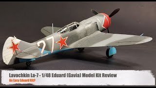 Eduard Gavia La7 Review  An Easy Eduard Kit [upl. by Py]