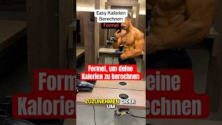 Kalorien berechnen Formel fy kalorien gym fypage fypシ゚viral viralvideo ￼ [upl. by Lalo166]