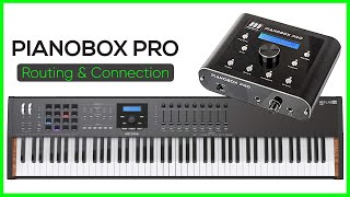 PianoBox Pro  Connection and Routing for my Keyboard Rig [upl. by Ad]