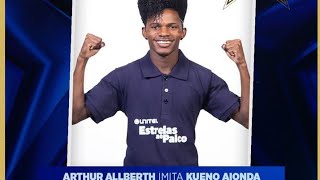 Arthur Allberth  Imita Kueno Aionda Unitel Estrelas ao Palco 🇦🇴🎼✨ [upl. by Alf]