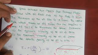 Solving Methods on Viscosity Problems  GATE  Fluid Mechanics in Tamil [upl. by Asinet322]