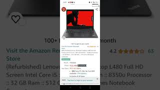 Lenovo Laptop i5 32GB 512GB SSD 25499 [upl. by Blanca]