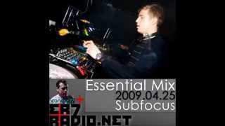 Sub Focus Essential Mix  Full 2 Hour  High Quality  4252009 [upl. by Enasus]