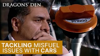 Will This Product End All Car Misfuelling Incidents  Dragons Den [upl. by Aicnerolf]