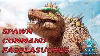 COMMAND FOR SPAWN FASOLASUCHUS IN ARK ASA SCORCHED EARTH [upl. by Pedrick]