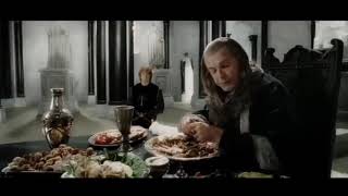 John NobleDenethor eating tomato scene  Lord of the Rings [upl. by Temme937]