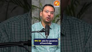 UPSC CSE Asks for Quantum of Knowledge shorts [upl. by Howlend920]