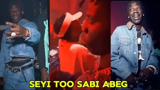 Seyi vibez Drop new CRAZY Freestyle song as he party with wizkid in London 😳 [upl. by Ahsihat2]