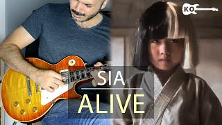 Sia  Alive  Electric Guitar Cover by Kfir Ochaion [upl. by Arrek]