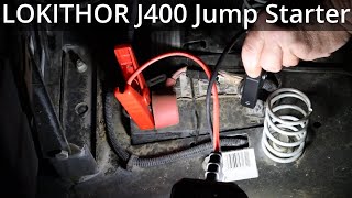 LOKITHOR J400 Jump Starter [upl. by Akoyn]