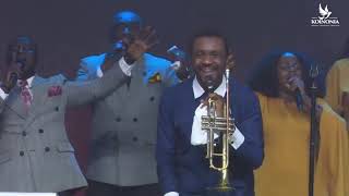 NATHANIEL BASSEYS POWERFUL MINISTRATION AT KOINONIA ABUJA with Apostle Joshua Selman [upl. by Alleunam]