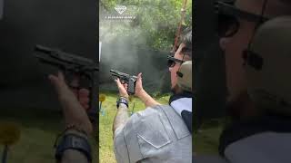 Pistola Traumatica Blow F 92 prueba de tiro 2024 [upl. by Haldes]