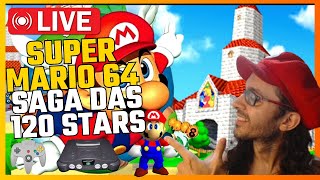 🔴SUPER MARIO 64 A SAGA DAS 120 ESTRELAS [upl. by Amorita12]