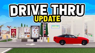 NEW DRIVE THRU UPDATE in Roblox Restaurant Tycoon 2 [upl. by Osswald]