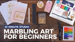 Learn Marbling Art for Beginners [upl. by Anitan]