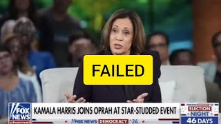 Kamala Harris Embarasses Oprah [upl. by Brelje]