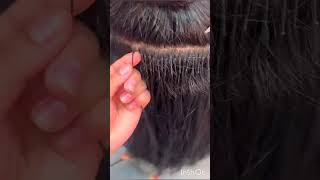 Permanent hair extension best place in Chennai extension hairextensions hairextensionexpert hair [upl. by Ambrosine]