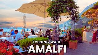 4K Amalfi Italy 4K Walking Tour 🇮🇹 Amalfi Coast Italy [upl. by Emolas]