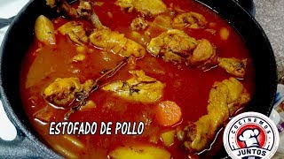 Estofado o guisado de pollo con muchas verduras [upl. by Notlek]