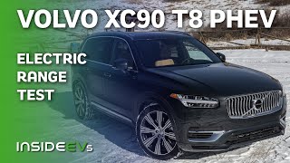 Volvo XC90 T8 Recharge PHEV City amp Highway Electric Range Test [upl. by Odie444]