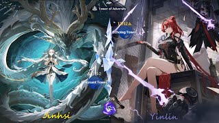 Wuthering Waves  Tower of Adversity  Jinhsi x Yinlin  F2P [upl. by Humpage]