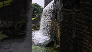 The Backside of Water Waterfall at Newstead Abbey waterfall waterfalls amazing daysout gardens [upl. by Euqinmod90]