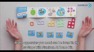 EYFS Learning to count with Numicon [upl. by Hctim479]