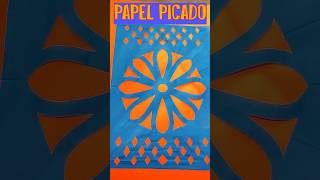 Papel picado fácil [upl. by Ahsemat382]