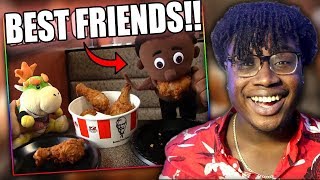 BOWSER JR GETS A BLACK FRIEND  SML Movie Bowser Juniors Daddy Problem Reaction [upl. by Audwin]