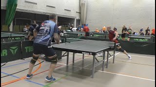 Vadym Krevs v Sean Molloy  O40 Mens Singles Group  VETTS Eastern 2024 [upl. by Ssyla731]