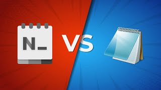 Notepad VS Notepads  Qual o MELHOR bloco de notas [upl. by Ailicec408]