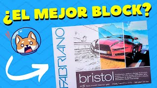 ¿Block PROFESIONAL  FABRIANO BRISTOL 250g😍 UNBOXING Y REVIEW [upl. by Cannon]