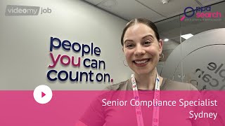 Senior Compliance Specialist Sydney [upl. by Aelyk54]