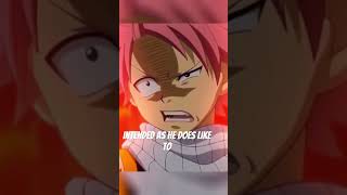 Why Natsu Dragneel is the GOAT 👆🔥 [upl. by Attenohs]